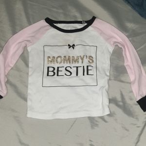 The Childrens Place mommy's bestie shirt